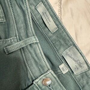 Universal Thread High-Rise Jeans in Sage Green